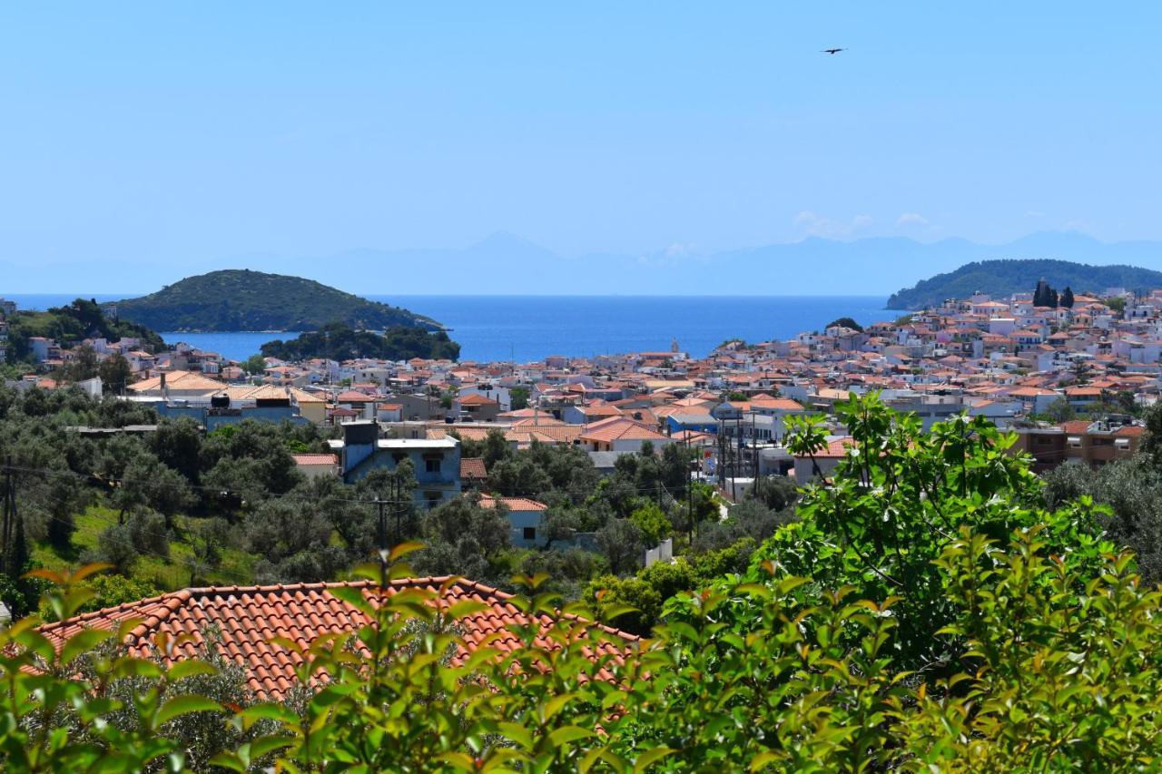 Villa Krini Skiathos by Eksteriør billede